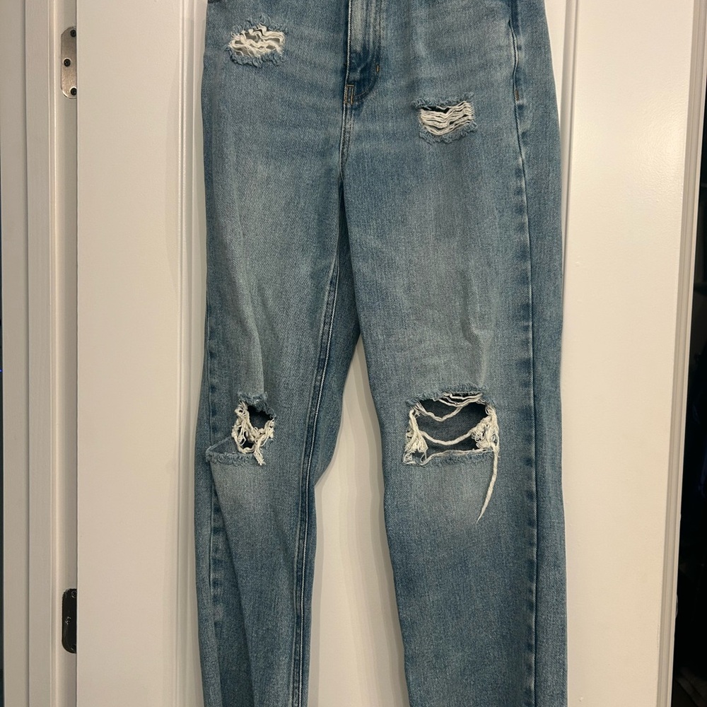 PacSun Light Blue Distressed Boyfriend Jeans